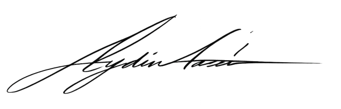 Aydin Nasseri Unterschrift